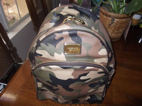 michael kors jet set camo backpack|jet set backpack.